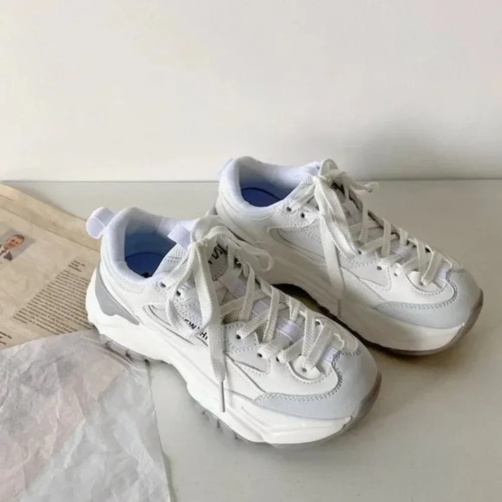 Daddy's shoes platform height-enhancing sneakers - Picture 1 of 4